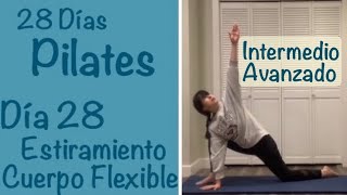 Día 28 Pilates 28 días Estiramiento siéntete joven para un cuerpo flexible y sano [upl. by Cecilius]