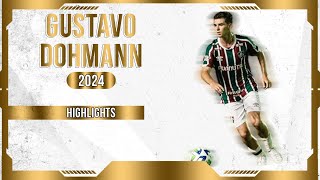 GUSTAVO DOHMANN  DEFENSIVE MIDFIELDER  FLUMINENSE U20  RJ  2024 [upl. by Tracie]