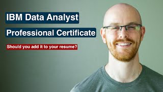 IBM Data Analyst Professional Certificate by Coursera  Is it Worth it [upl. by Cybill346]