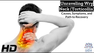 Wry Neck Torticollis The Silent Struggle and How to Overcome It [upl. by Honig]