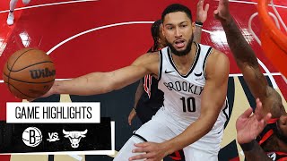 Game Highlights  Brooklyn Nets vs Chicago Bulls  1132023 [upl. by Bodwell]