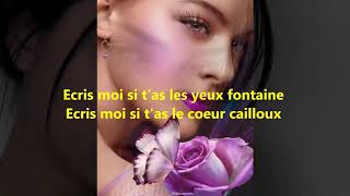 Pierre Bachelet Ecris moi Lyrics [upl. by Llorre579]