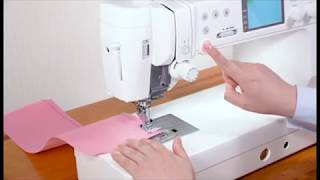 Janome MC6700P Sewing Machine Video [upl. by Llehsal]