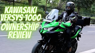 2022 Kawasaki Versys 1000 Ownership Experience and Review  Best Inline 4 Touring Machine [upl. by Karab]