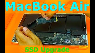 SSD Upgrade  MacBook Air 2017 A1466 [upl. by Ma]