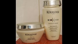 KERASTASE DENSIFIQUE  AntiQuebra  Cabelo com Guanidina [upl. by Letsyrk113]