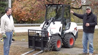 ALLNEW Bobcat Articulated Loader vs Flag Pole Meet quotBobbyquot [upl. by Hector]