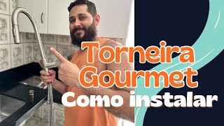 Instalação de Torneira Monocomando Pingoo Iriri sem Complicações ❄️ DIY Tutorial agua [upl. by Nitsreik]