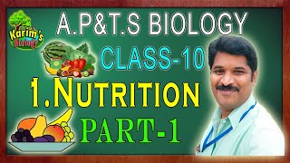 NUTRITION  AP amp TS Biology  Class10  PART1 [upl. by Davenport]