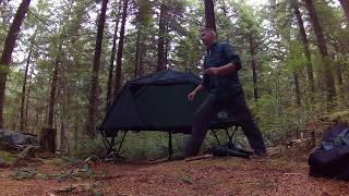 Kamp Rite Tent Cot  Quick visual set up [upl. by Ysak]