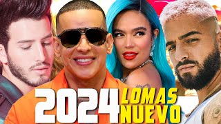 REGGAETON NUEVO 2024 MIX🔥LO MAS SONADAS 🔥 Maluna Luis Fonsi Karol G Shakira Bad Bunny Wisin [upl. by Tisbe]