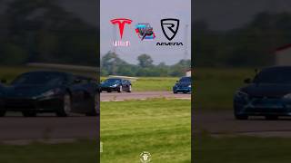 Rimac Nevera VS Tesla model S Plaid in Drag race tesla rimac models racing Tesla VS Rimac [upl. by Rufford929]