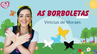 AS BORBOLETAS Vinicius de Moraes  MÚSICA Coreografia FÁCIL  Cifra na descrição [upl. by Babs73]