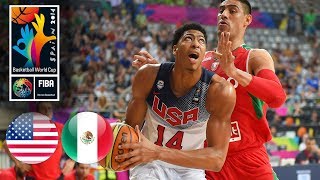 USA 🇺🇸 vs Mexico 🇲🇽  Classic Full Games  FIBA Basketball World Cup 2014 [upl. by Shurlock149]