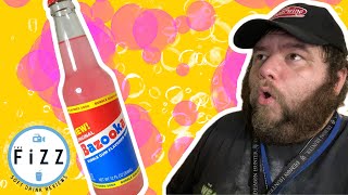 Bazooka Bubble Gum Soda Taste Test amp Review [upl. by Eyak]