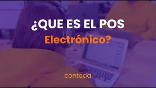 POS Electrónico ¿Quienes deben hacerlo Diferencias POS y Factura Electrónica  Hazlo Contoda [upl. by Willis]