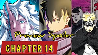 BORUTO TWO BLUE VORTEX CHAPTER 14 SPOILER PREVIEW 🤯🚨Boruto ch 14 prediction boruto [upl. by Ispep303]