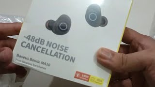 Baseus Bowie MA10 Unboxing amp Review  TWS  Earpods  Daraz [upl. by Anreval]