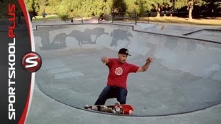 How to Skateboard a Small Bowl with Omar Hassan [upl. by Larkins]