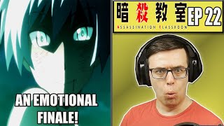 EMOTIONAL ANIME MOMENT  Assassination Classroom Episode 22  REACTION [upl. by Gwendolyn]