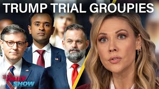 Trumps Thirsty VP Contenders Crash Trial amp ChatGPT’s Flirty AI Update  The Daily Show [upl. by Alakim]