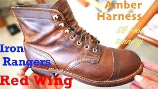 Red Wing  Iron Ranger Copper Rough N Tough 8115  OG sole Most Well Known Munson style boot [upl. by Eatnoed]