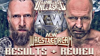 AEW WrestleDream Results amp Review  Plus News amp Updates  RAMBLERS UNLEASHED 33 [upl. by Belding133]