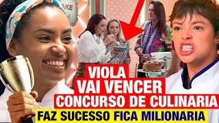 MANIA DE VOCÊ Viola participa de CONCURSO DE CULINÁRIA e VENCE LUMA NA TV Resumo capítulo de hoje [upl. by Ahsitam]