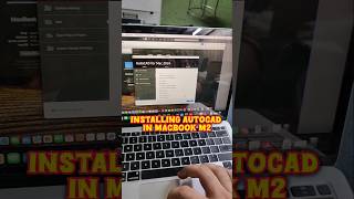 Installing Autocad in MacBook M2 [upl. by Ahsenahs]