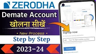 zerodha account opening charges  zerodha account opening 2024 [upl. by Jacey823]