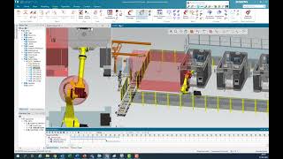 Siemens Tecnomatix Process Simulate Robotics Safety Breach Simulation [upl. by Leia]