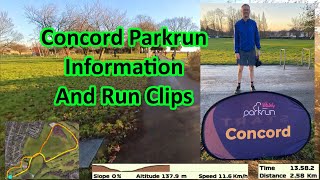 Concord Parkrun Information Vlog and Run Clips [upl. by Ahsyas985]