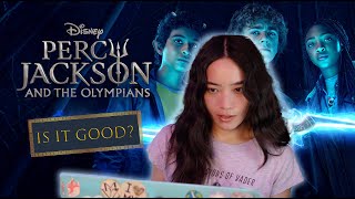 Percy Jackson and How to Make an Adaptation episode 1 amp 2 reaction [upl. by Aspa]