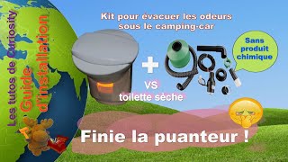 🦊Toilette sèche ou pas en campingcar  Comment se passer de produits chimiques  Voilà un guide [upl. by Ailsa801]