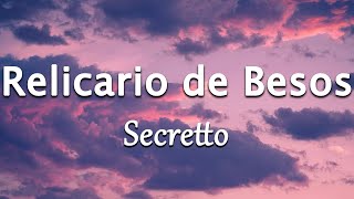 Relicario de Besos  Tesoro del Amor LetraLyrics [upl. by Nirok]