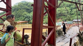 URI police officer braves landslide to give 17yearold single mother good news about her wedding [upl. by Gaidano]