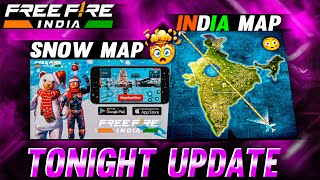 TONIGHT UPDATE  SNOW MAP IN FREE FIRE INDIA 🇮🇳 [upl. by Garner285]