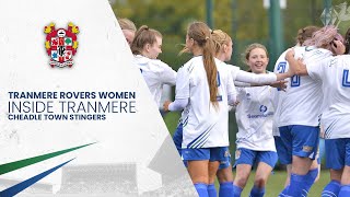 Tranmere Rovers Women  Inside Tranmere  Cheadle Town Stingers [upl. by Ilellan]