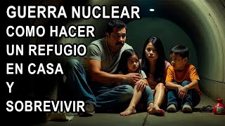 Construir Un Refugio en Casa y Sobrevivir a un Ataque Nuclear guerranuclear [upl. by Alegnat594]