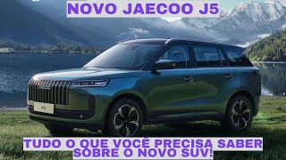 Jaecoo J5 Novo SUV Compacto Rival de TCross e Creta Conheça o Modelo Global [upl. by Ylekalb576]