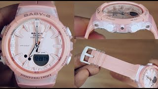 CASIO BABYG STEP TRACKER BGS1004A  UNBOXING [upl. by Anoynek]