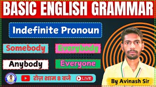 Pronoun  Use Of Indefinite Pronouns  Basic English Grammar For All Students pronoun Noun [upl. by Ellehcen]