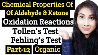 Oxidation Reactions Of Aldehyde amp KetoneTollens Test amp Fehlings TestNJCHEMISTRYPart12Organic [upl. by Linn294]