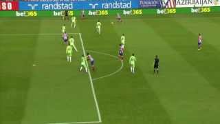 Gol Diego Costa chilena vs Getafe  La Liga 201314 [upl. by Ilyak]