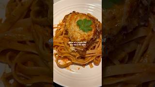 chicken Parmesan ✨🤍 cooking shortsviral food easyfoodtomakeathome chickenparmesan [upl. by Ydnagrub500]