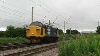 BR 37025 Inverness TMD  Derby RTC to Boness Loco Move Euxton 7716 [upl. by Chapel74]