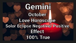 Gemini Love Horoscope October 2024 HindiUrdu [upl. by Anail]