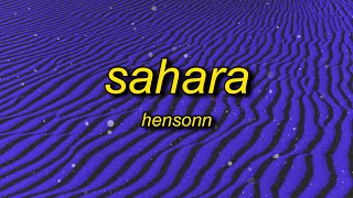 Hensonn  Sahara [upl. by Halilahk]