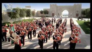 Jordans Military Band Clipmp4 موسيقات القوات المسلحة الأردنية [upl. by Aseretairam]