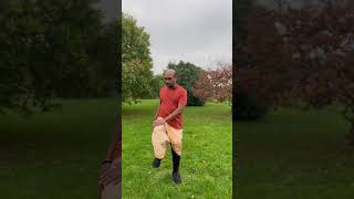 Daily Exercise 8  High Knee Tap amp Standing Hamstring Curl [upl. by Anaeed]